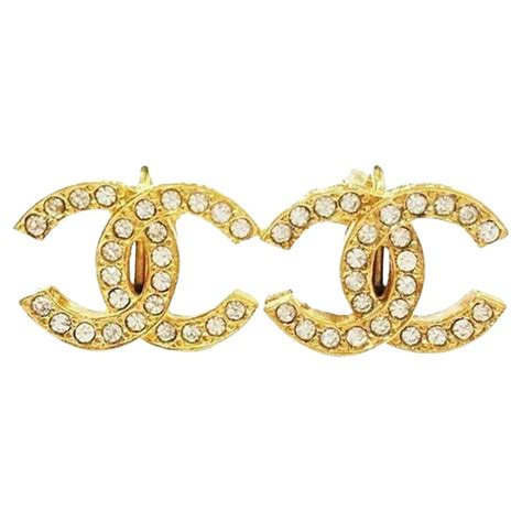 chanel earrings cuff|Chanel classic earrings.